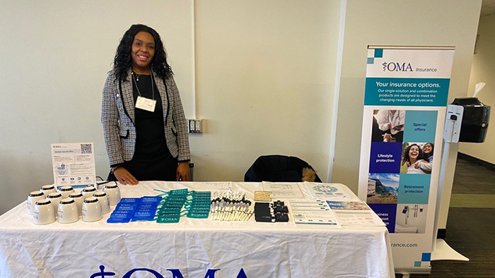Shawnee Balfour at an OMA Insurance event